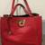 DKNY RED TOTE BAG / DONNA KARAN 2 thumbnail