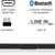 Hisense 60W Pick HS205 2.0 Ch Bluetooth Sound Bar, 3 EQ Modes, Black 7 thumbnail