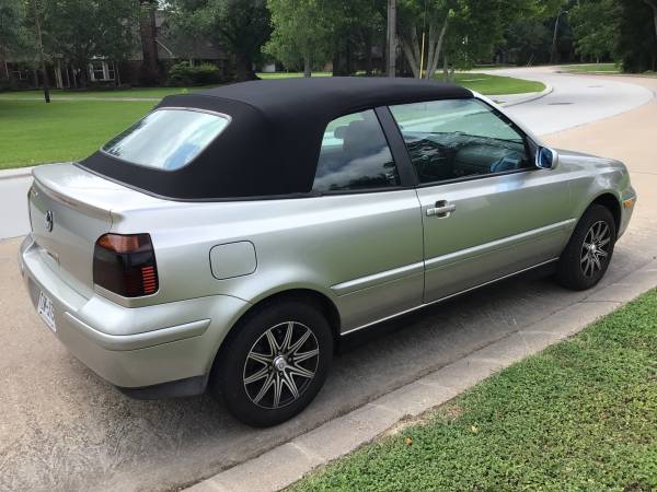 1999 VW Cabrio descapotable - $5,500 (Seabrook)63622387082881122