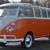 Large VW Bus Front Badge Logo Emblem 3 thumbnail