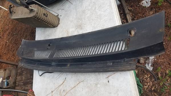 1968 to 72 Chevy II nova windshield valance and other parts 1