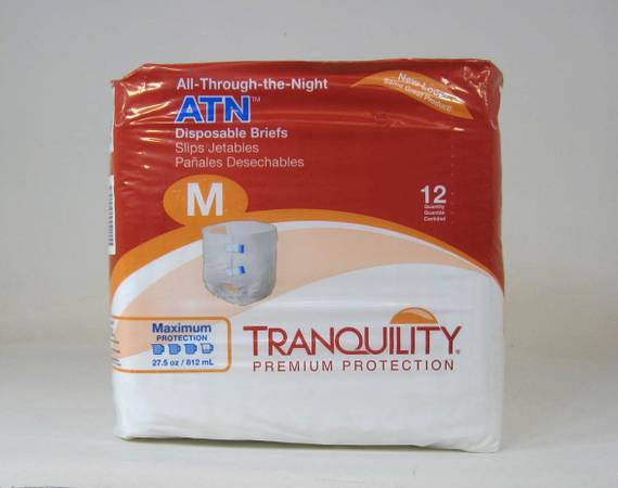 Tranquility ATN Briefs Max SizeM 12ct - $6 (Monroe / Duvall)63471363580161120