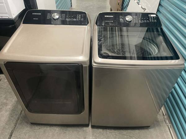 LIKE_NEW SAMSUNG WASHER& ELECTRIC DRYER 1