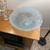 Large GLASS DECORATIVE BOWL Like New 14 thumbnail