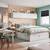 Queen Bed Frame + Mattress + 2 Nightstands 10 thumbnail