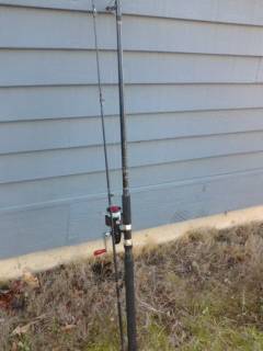 OKUMA Elite Pole with a Dam Quick Reel Nice 1
