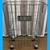 Rae Dunn Heavy Duty Laundry Hamper on Wheels. Black Metal Portable Clothes Baske 1 thumbnail