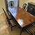 European Style Wood Formal Dinning Table, Chair and Server Combination 10 thumbnail