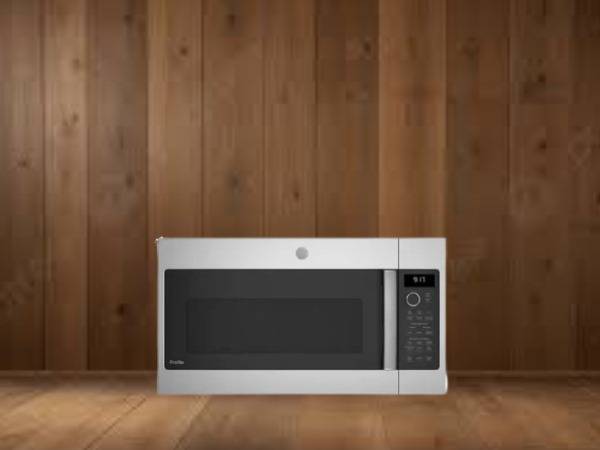 GE Profile Microwave 1.7 cu ft OTR Stainless Steel – Air Fry Function 1