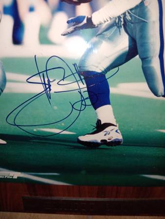 Emmitt Smith plaque 1