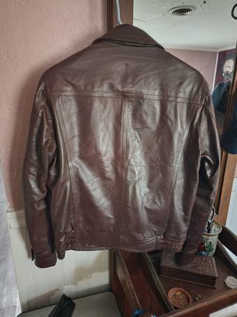 Genuine leather jacket 1