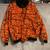 Cabelas 2piece Big Game hunting coat.  Large/Tall Blaze orange/camo pattern 3 thumbnail