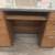 MCM Solid Wood Desk/bookcase with glass top 7 thumbnail