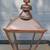 HUGE CUSTOM HANDMADE SOLID COPPER POLE LANTERN 31" TALL NEW / DAMAGED 3 thumbnail