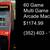 60 Game / Arcade Video Game Machine 5 thumbnail