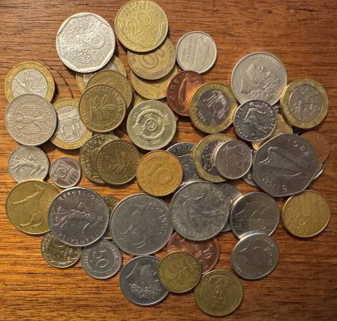 50 Foreign Coins from 1966 to 2016 1