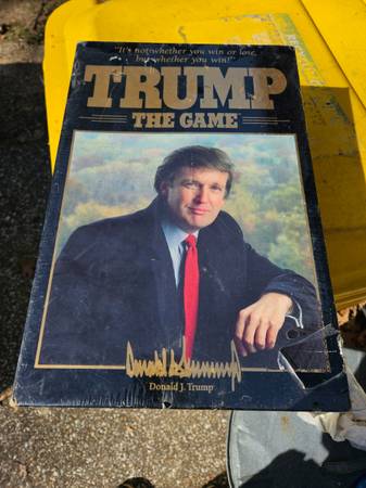 Trump The Game dated 1989, sealed 1