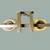 Hampton Bay 2-Light Bronze Vanity Light With Glass Shade Discontinued 3 thumbnail