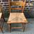 2 Antique Hitchcock Stencil Rush Seat Side Chairs 1940's 8 thumbnail