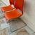 Orange Chair s  set Hon Modern Stacking mid century modern style 5 thumbnail