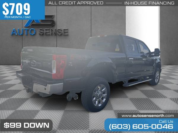 $709/mes - 2019 Ford F250SD F 250 SD F-250-SD F 250SD F-250SD LariatCre - $45,689 (Auto Sense)63622557878529124
