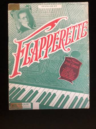 Vintage Sheet Music - Flapperette Piano Duet 1926 1