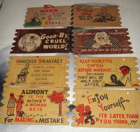 Comic post cards from the 50s 1