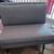 Convertible Linen Armless Dorm Futon Gray 1 thumbnail