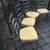 Set of 4 Mid-Century Chrome ladder back dining chairs B37 1 thumbnail