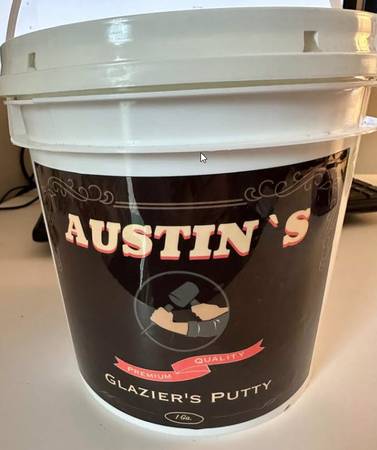 Austin's Glazier's Putty - 1 Gallon - Brand New 1
