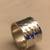 Hammered Sterling Silver Ring 6 thumbnail
