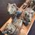 Eskimo Soapstone Carving - Dog Sled Team 6 thumbnail