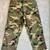Vtg US ARMY COLD / WET WEATHER CAMOUFLAGE TROUSERS PANTS MENS WOMENS 1 thumbnail
