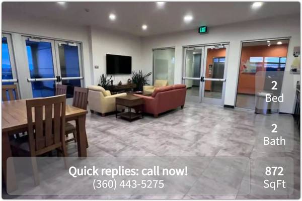 $1,602 / 2br - 872ft2 - This 872 sq ft 2 bed, 2 bath is impressive! (Vancouver)64039060875011122
