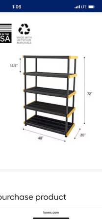 New storage shelving 1