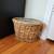 Wicker Basket with Galvanized Metal Lining 1 thumbnail