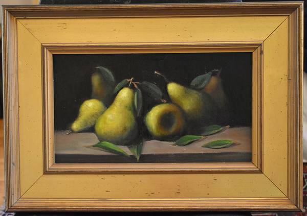 Modern Still Life  8x14 Oil on canvas 1
