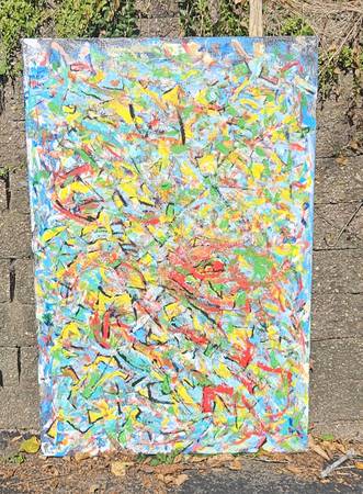 Original artwork (acrylic on canvas) 1