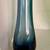 Royal Doulton Smokey Blue Glass Vase 7” 3 thumbnail