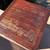 Pottery Barn Wood File / Side Table w/ Drawers & Shelf — Solid Piece 4 thumbnail