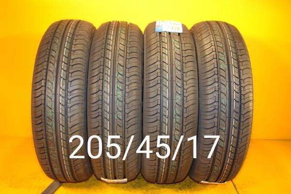 4 New Tires 205/45/17 llantas nuevas 1