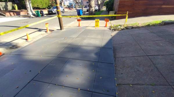 Concrete construction for Harley pickup trucks cars or cash. 1