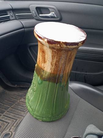 Roseville jardiniere plant stand 1