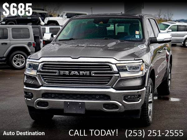 2021 Ram 1500 LaramieCrew Cab - $685 (Auto Destination)63474591623043123