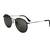 Vintage B&L Rayban W1576 VQAR Wire Sunglasses Gunmetal Gold Logo Unise 2 thumbnail