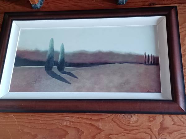 Contemporary painting of the landscape 1