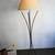 Vintage late modern bronze tripod floor lamp 2 thumbnail