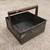 VTG Galvanized Sheet Metal Sturdy Tray Caddy Bin Open-top Wood handle 1 thumbnail