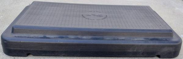 The Step Aerobic Platform weights 50 lbs supports 225lbs 1