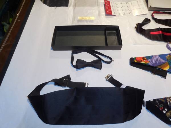 Variety of Gently Used Vintage Bow Tie and Cummerbund Sets (4 Sets) - $15 (Bothell)63470797668483121
